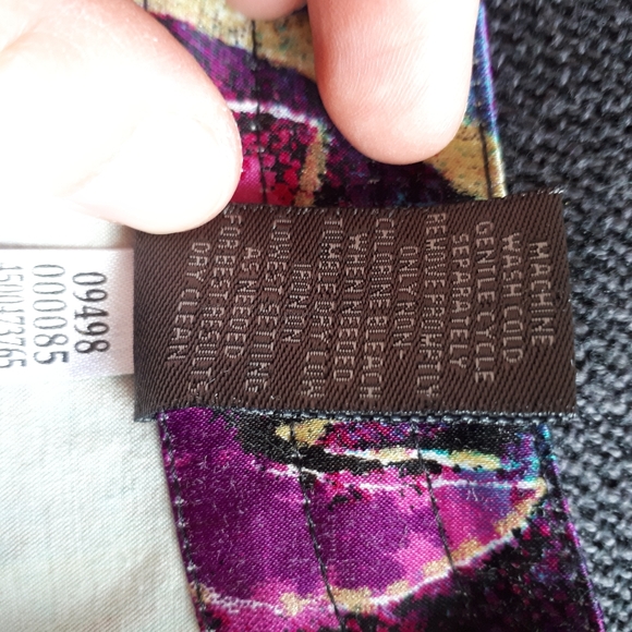 Colourful Patterned Jacket size 4 - Picture 7 of 8